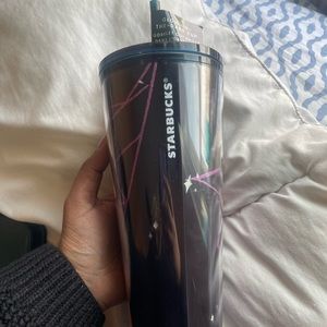 Starbucks glow in the dark kitty cold cup